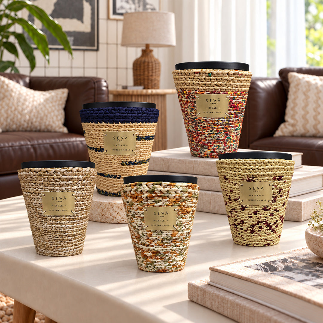 Sari Archival Scented Candles (Beige)