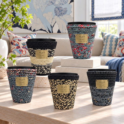 Sari Archival Scented Candles (Black & Grey)