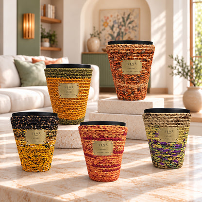 Sari Archival Scented Candles (Yellow & Orange)