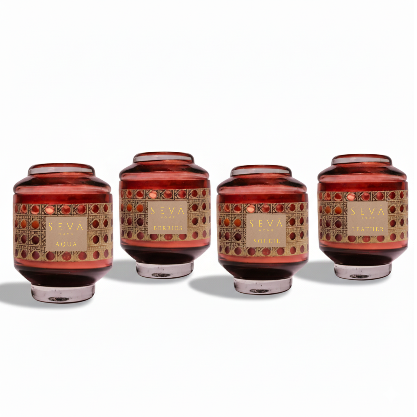 Sacred Spaces Scented Candle - Set of 4