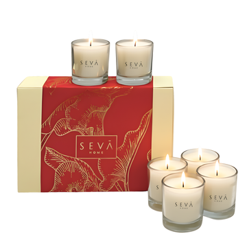 Celebration Shot Glass Scented Candles - Set of 6