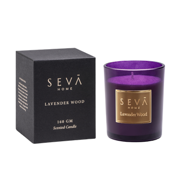 Signature Scented Candle - Lavender Wood - Classic