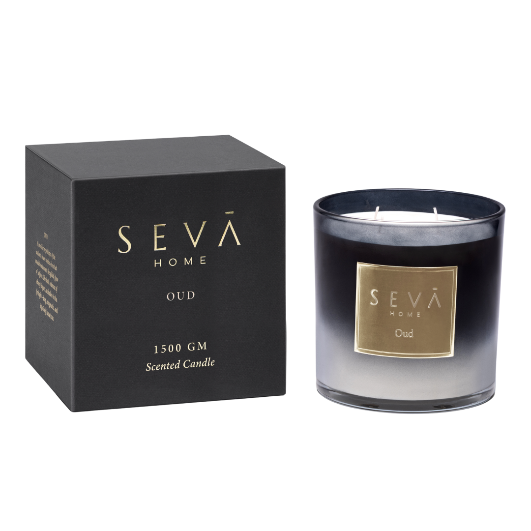 Signature Scented Candle - Oud - Grande