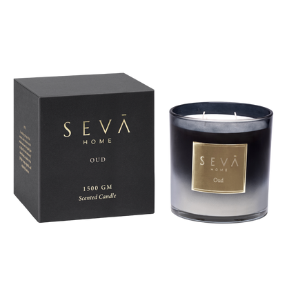 Signature Scented Candle - Oud - Grande