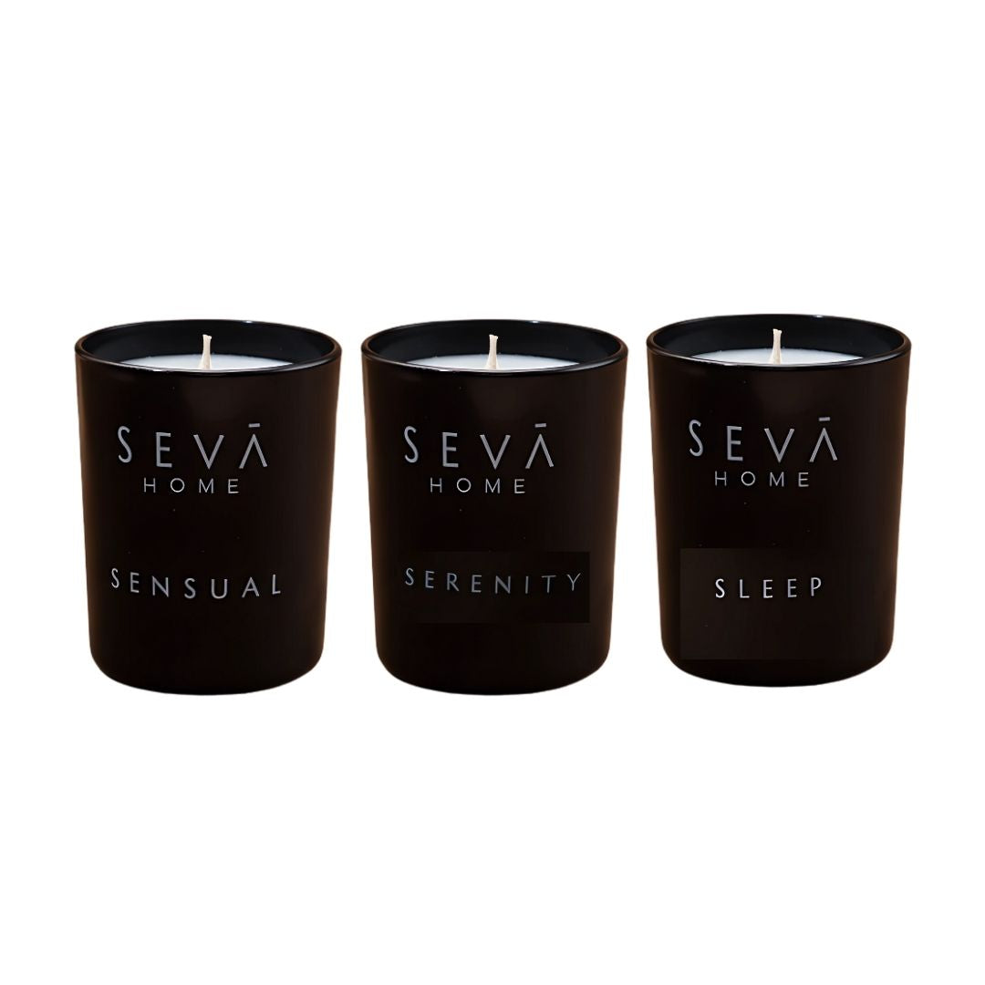 The Vibes - Scented Candle Set of 3 - Small