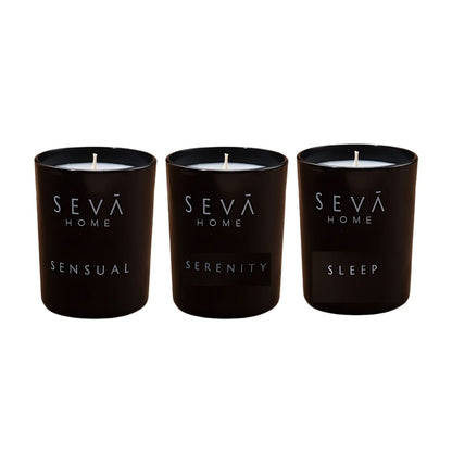 The Vibes - Scented Candle Set of 3 - Small