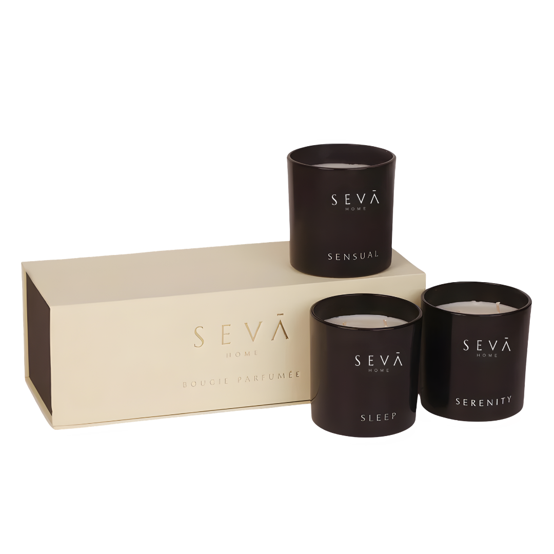 The Vibes - Scented Candles Set of 3 - Classic