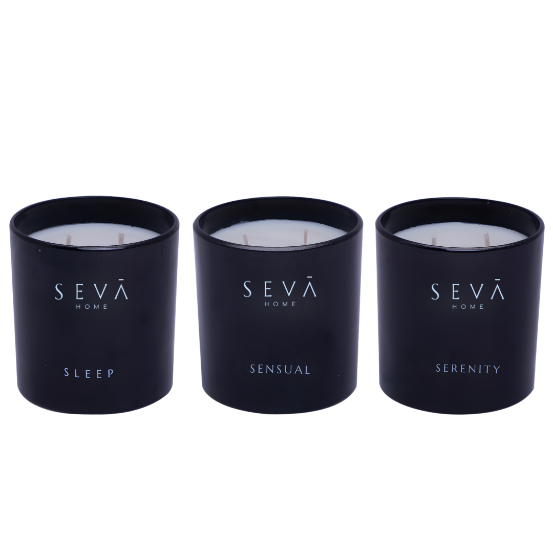 The Vibes - Scented Candles Set of 3 - Classic