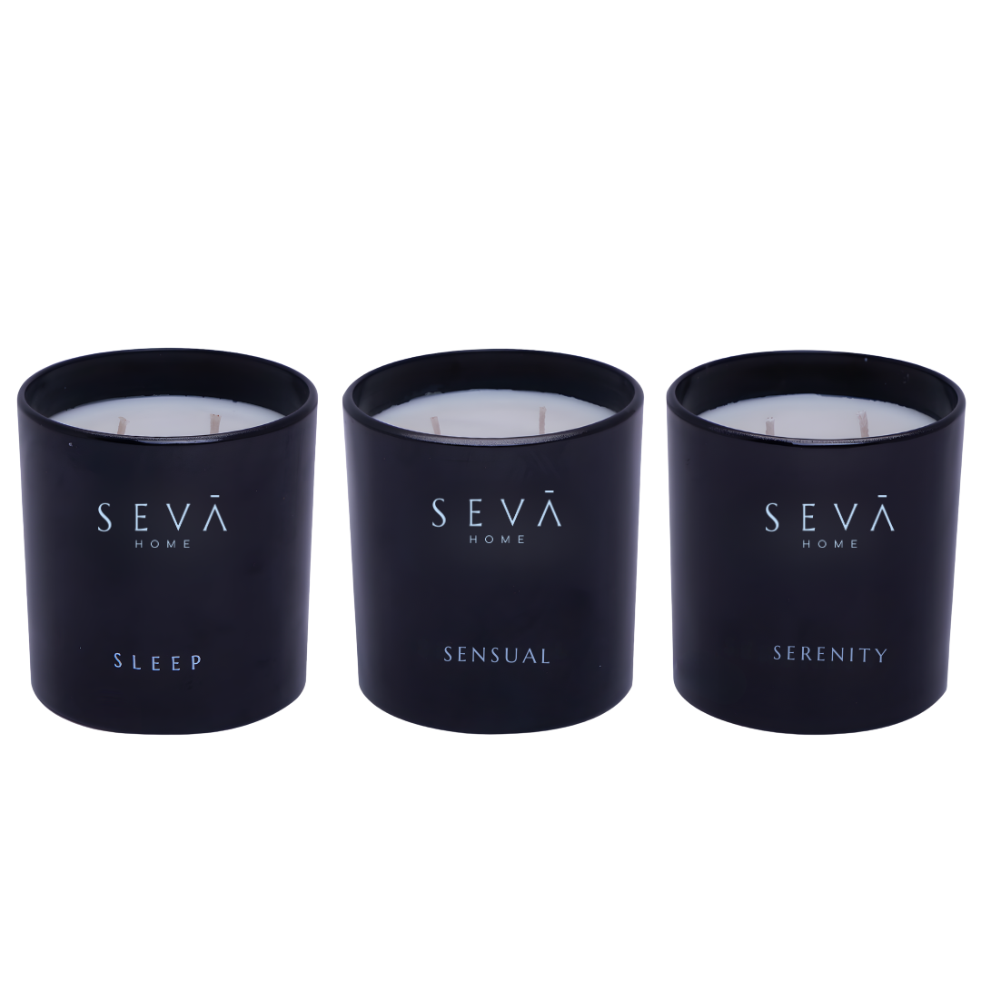 The Vibes - Scented Candles Set of 3 - Classic