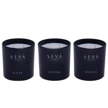 The Vibes - Scented Candles Set of 3 - Classic