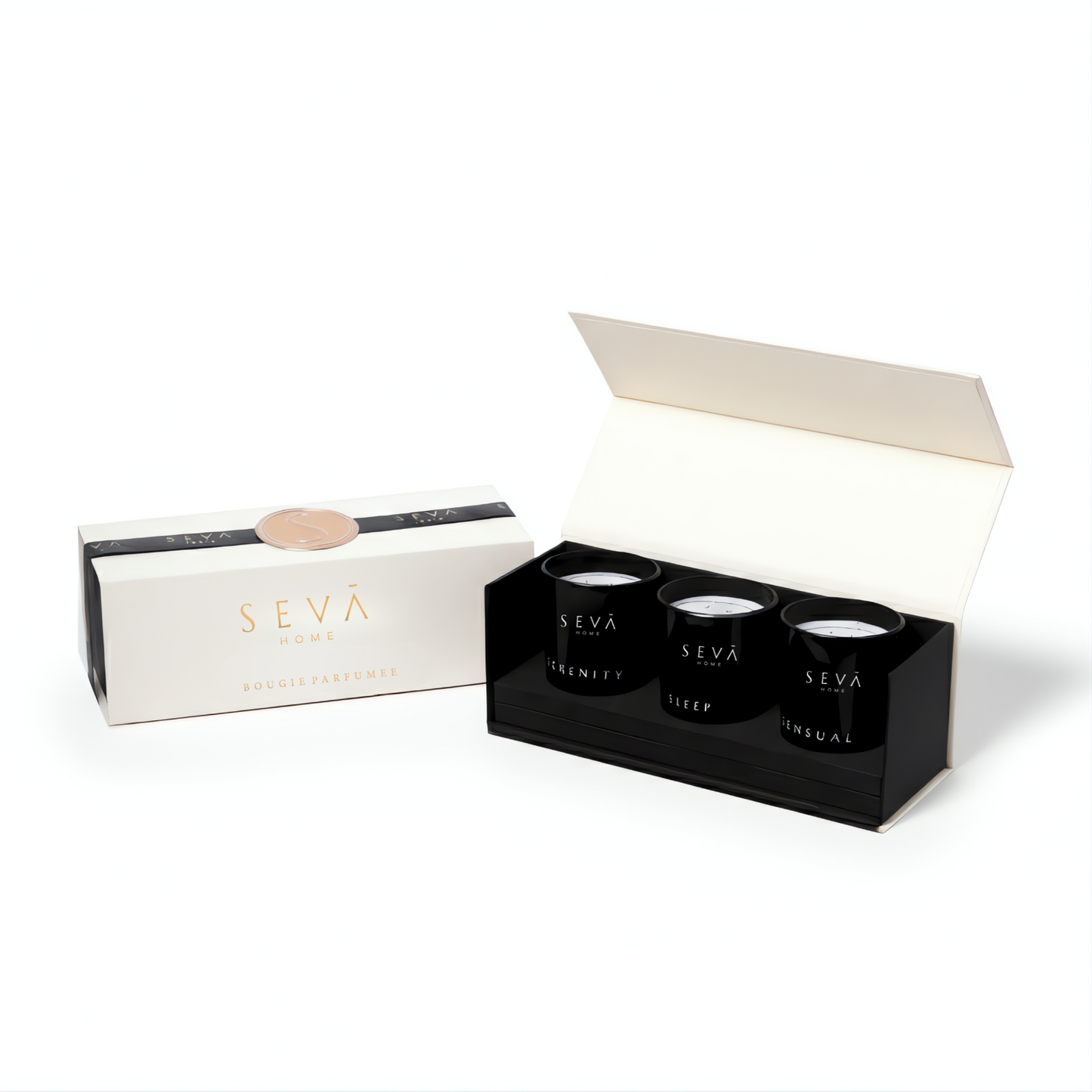 The Vibes - Scented Candle Set of 3 - Small