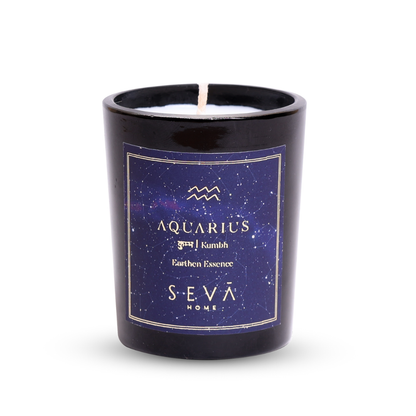 Zodiac Scented Candle - Aquarius