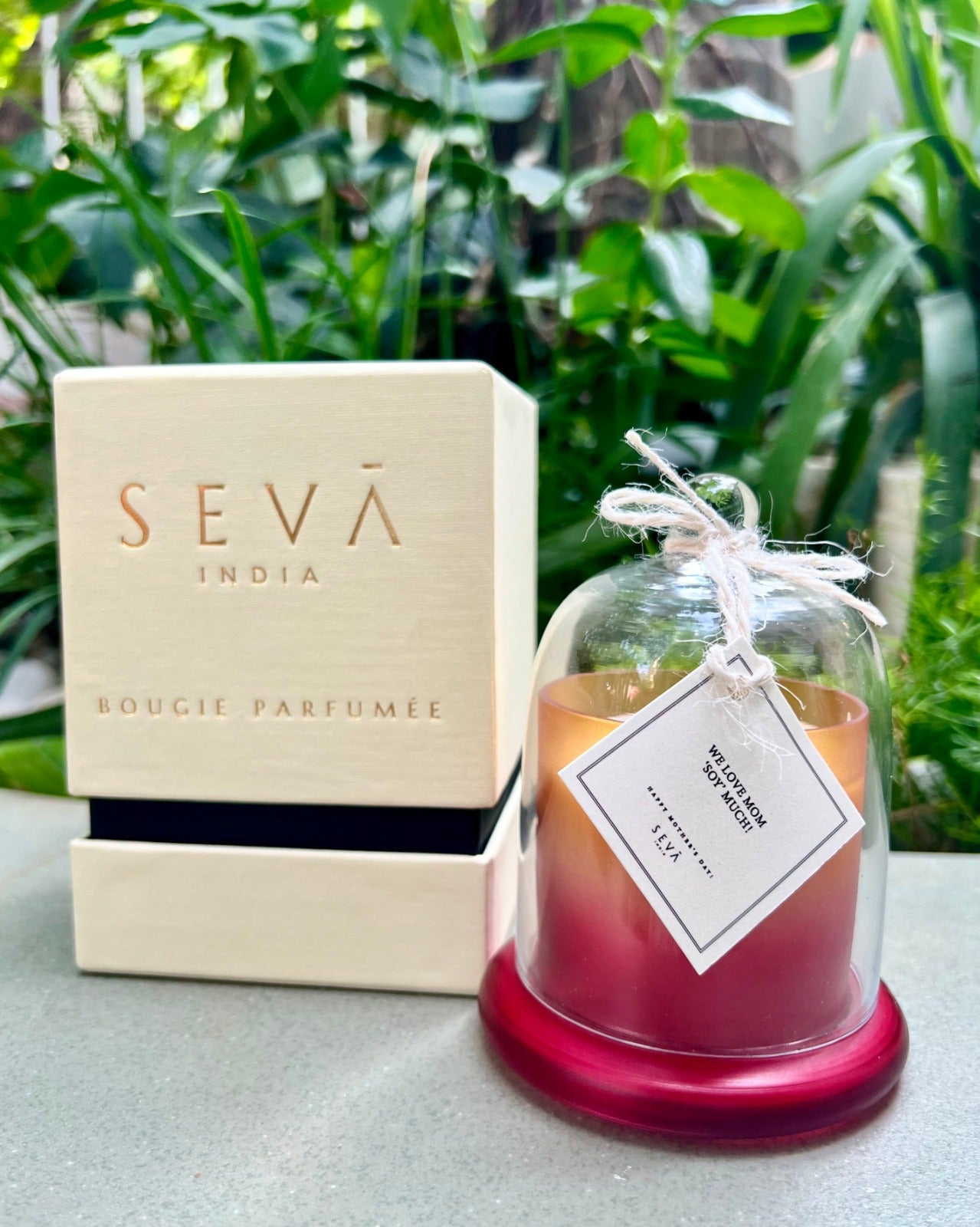 Fleur Bell Jar Candle