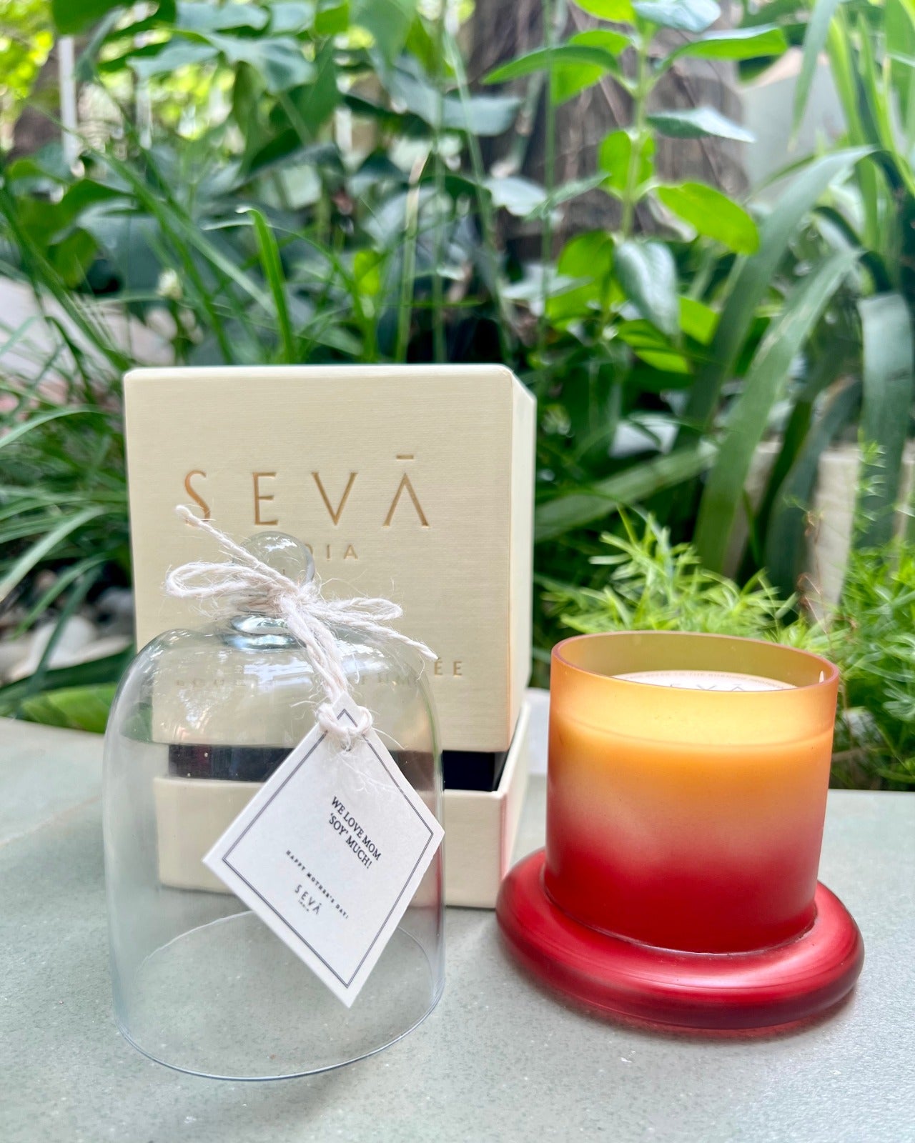 Fleur Bell Jar Candle