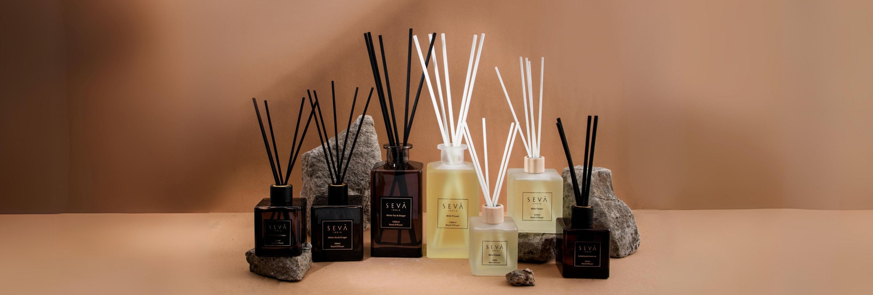 Reed Diffusers: Buy Scented Reed Diffusers | Seva Home