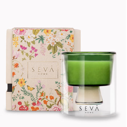Goblet Scented Candle - Intense wood