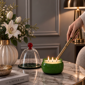 Cloche Scented Candle - Intense Woods