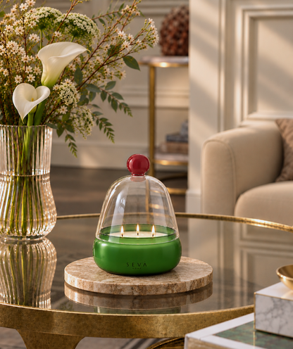 Cloche Scented Candle - Intense Woods