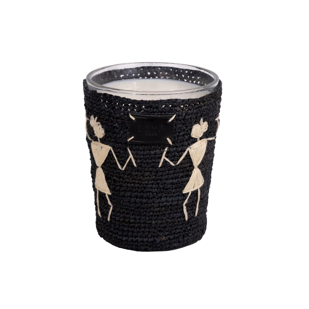 Avante Garde Candle - Dil Se - Mandarin (Black - Tall)