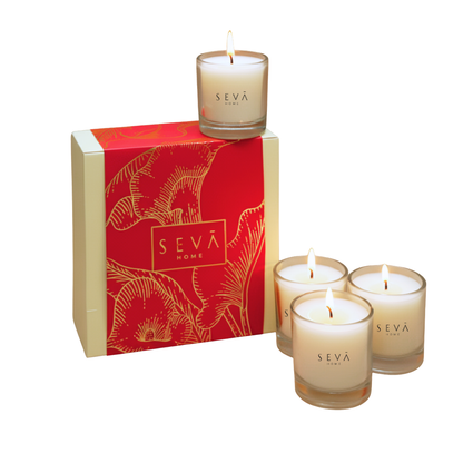 Celebration Shot Glass Scented Candles - Set of 4