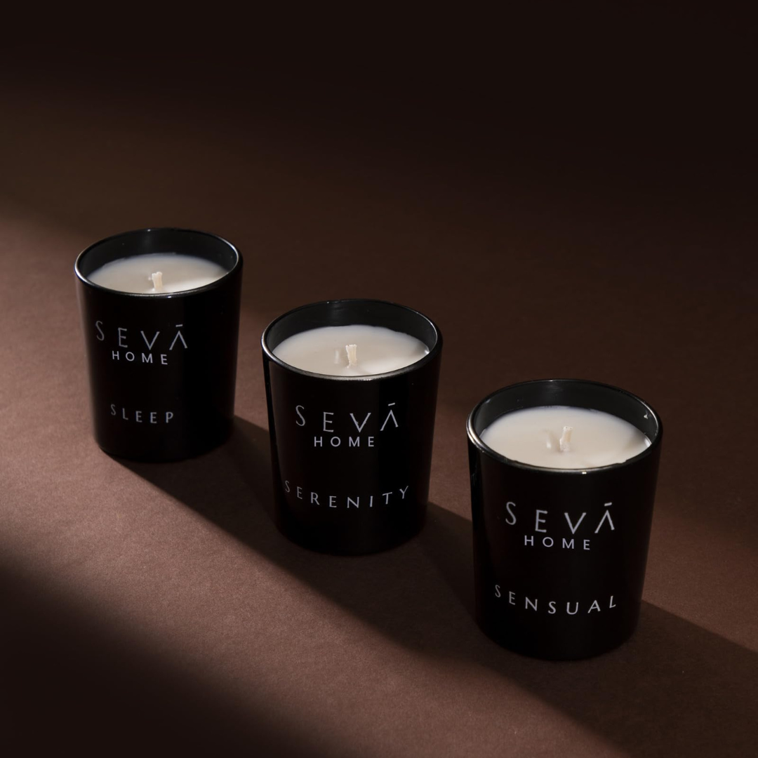 The Vibes - Scented Candle Set of 3 - Small