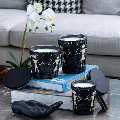 Avante Garde Candle - Dil Se - Mandarin (Black - Medium)