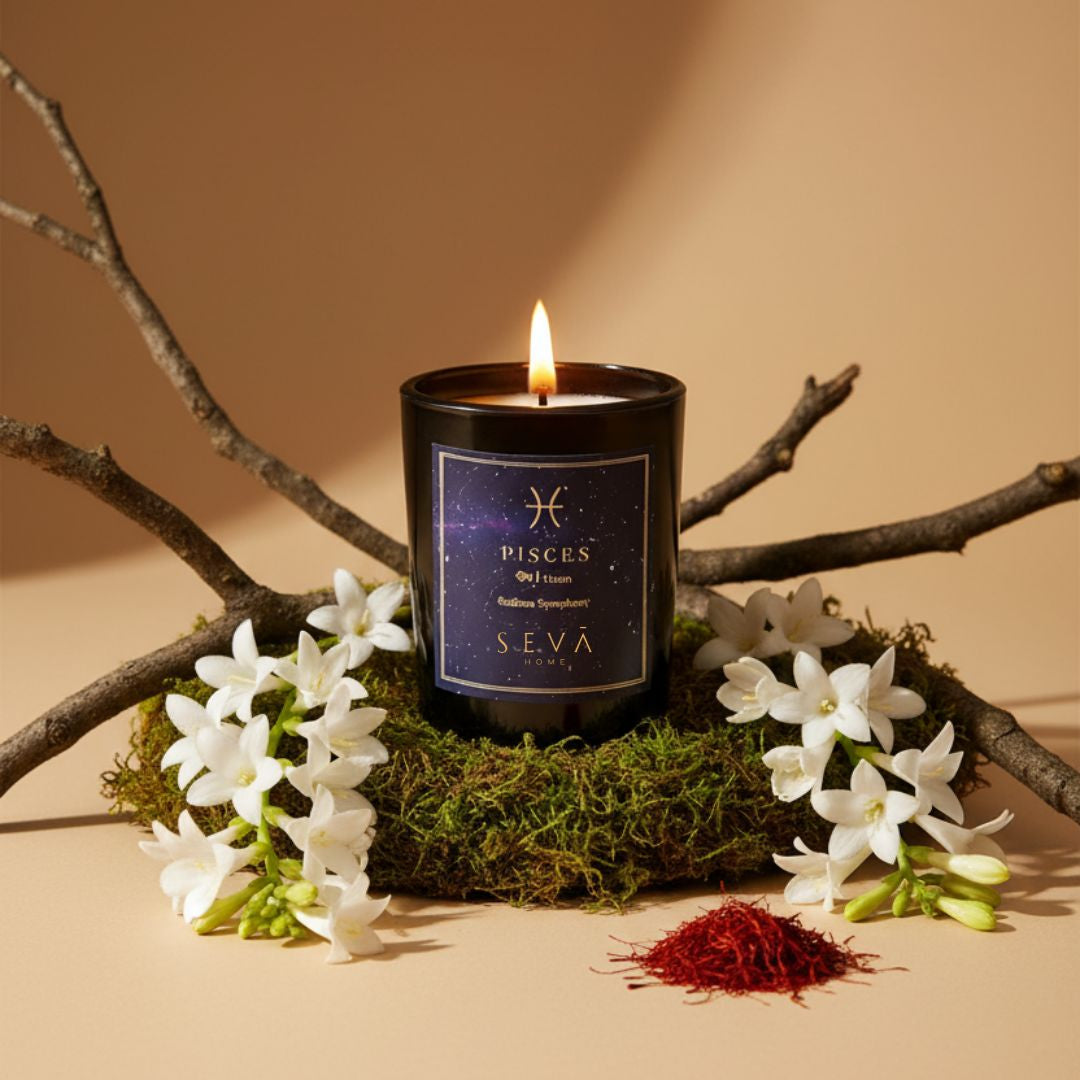 Zodiac Scented Candle - Pisces