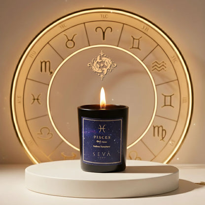 Zodiac Scented Candle - Pisces