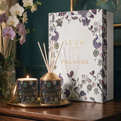 Seva X PS Gift Set Candle + Diffuser Tuberose