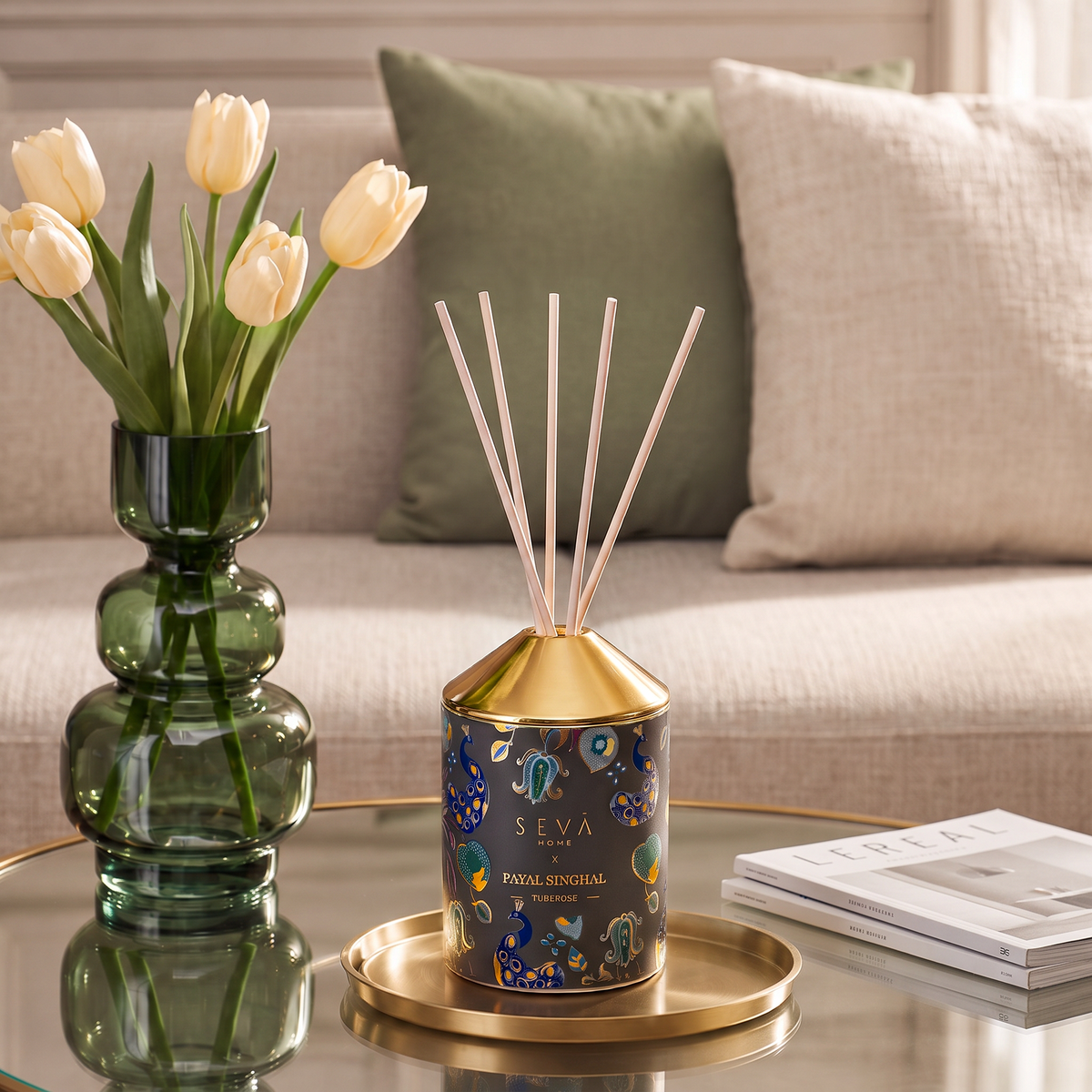 Seva x PS Reed Diffuser Tuberose