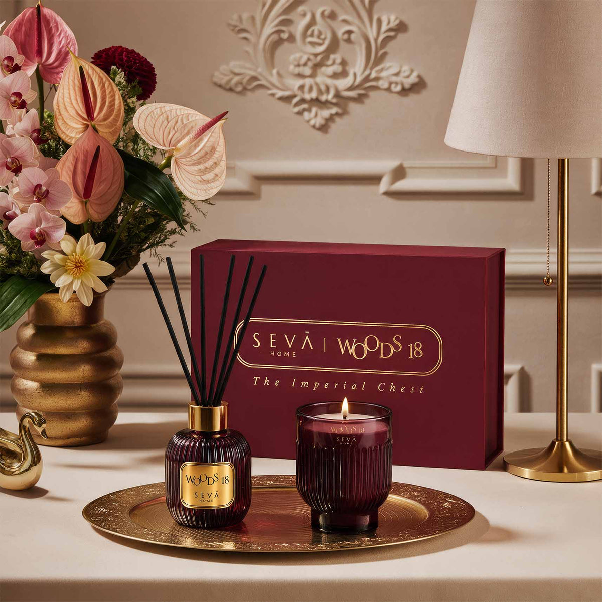 The Imperial Chest Fragrance Gift Set - Woods 18